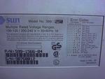 Sun 386i/250 Back Sticker